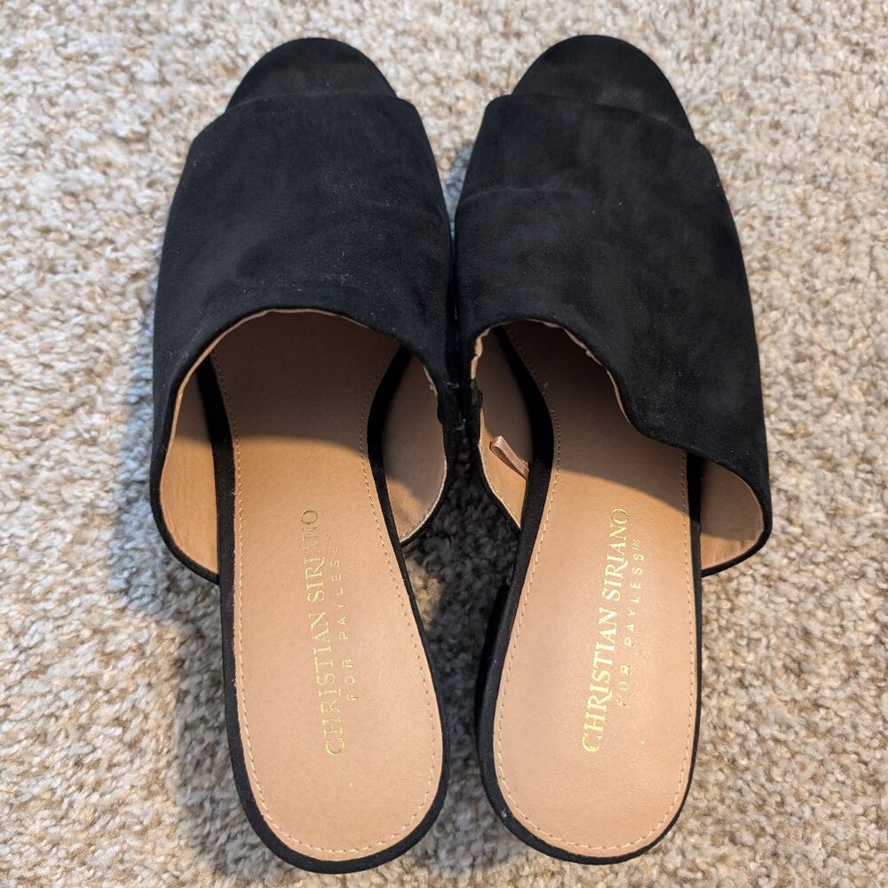 Christian Siriano for Payless Mule Heels - Picture 1 of 3